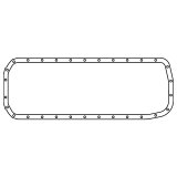 Cometic Nissan RB20E/RB20DE/RB20DET/RB25DET .094in Fiber Oil Pan Gasket thumbnail 1