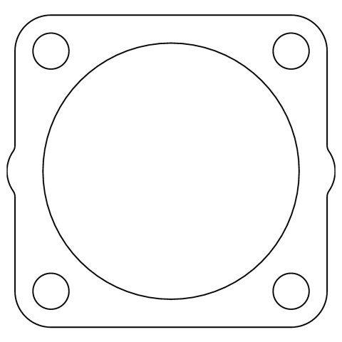 Cometic Nissan KA24DE/E/RB20DE/DET/E/SR16VE/SR18DE/SR20DE/DET/VE .018in AFM Throttle Chamber Gasket