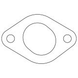 Cometic Nissan RB25/RB26/RB30 .064in AM Exhaust Manifold Gasket Set - Single Port thumbnail 1