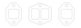 Cometic Oldsmobile 371 Gen-1 Rocket V8 .059in CFM Exhaust Manifold Gasket Kit J-2 Golden Rocket thumbnail 2