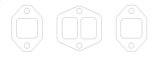 Cometic Oldsmobile 371 Gen-1 Rocket V8 .059in CFM Exhaust Manifold Gasket Kit J-2 Golden Rocket thumbnail 3