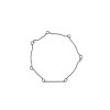 Cometic Outer Clutch Cover Gasket thumbnail 3