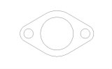 Cometic Lotus Twin-cam .064in AM Exhaust Gasket thumbnail 1
