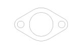 Cometic Lotus Twin-cam .064in AM Exhaust Gasket thumbnail 3
