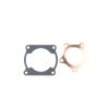 Cometic 78-79 Kawasaki KX125 57mm Bore .020 Copper Top End Gasket Kit thumbnail 4
