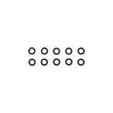 Cometic Harley-Davidson Oil Pump Cap Washer Gasket 54-80 FlFlhFxFxs 10Pk. thumbnail 2