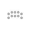 Cometic Harley-Davidson T/C, Primary Spacer Gasket 06-17 Dyna,07-17 Softail,.060in AFM, 10Pk thumbnail 2