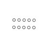 Cometic Harley-Davidson Small Pushrod Cover Seal Sq.Cut36-80 Sports.,Shovel,Pan, 100Pk thumbnail 2