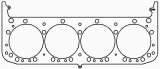 Cometic Chevrolet Gen-1 Small Block V8 .040in MLX Cylinder 4.220in Bore Round Bore Head Gasket thumbnail 2
