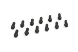 Cometic Header Bolts 3/8 - 16 x 1in Grade 5 Black Oxide Finish With Compact Hex Head thumbnail 1