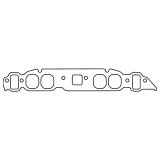 Cometic GM Gen-V/VI BB V8 .060in Fiber Intake Mani Gasket Set-1.848in x 2.042in Oval Port thumbnail 1