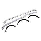 Cometic Chevy Gen1 SB V8 .031in Fiber Oil Pan Gasket Kit-Left Side Dipstick-Thick & Thin Front Seals thumbnail 1
