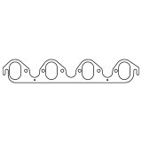 Cometic Ford 385 Series V8 .030in MLS Exhaust Mani Gasket Set-2.350in x 1.550in Oval Ports thumbnail 1
