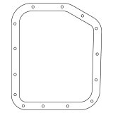 Cometic Chrysler A500 (44RE)-A904 (30RH)-A998 TorqueFlite .060in AFM Transmission Oil Pan Gasket thumbnail 2