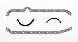 Cometic Chevy Gen1 Small Block V8 .094in Fiber Oil Pan Gskt Kit-Right Side Dipstick-Thick Front Seal thumbnail 1