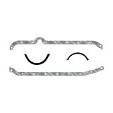 Cometic Chevy Gen1 Small Block V8 .094in Fiber Oil Pan Gskt Kit-Right Side Dipstick-Thick Front Seal thumbnail 3