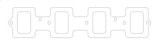 Cometic GM LS7 Gen-4 Small Block V8 .060in Fiber Intake Manifold Gasket Set-With Carbureted Manifold thumbnail 5