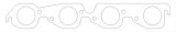 Cometic Chevy Mark-IV GM Gen-V/VI Big Block V8 .030in MLS Exhaust Mani Gasket Set-2.015in Round Port thumbnail 1