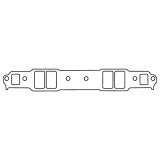 Cometic Chevy Gen-1 Small Block V8 .060in Fiber Intake Manifold Gasket Set - 1.310in x 2.210in Port thumbnail 1