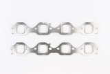 Cometic Ford 302/351W Windsor V8 .030in MLS Exhaust Mani Gasket Set-1.516in x 1.570in Rectangle Port thumbnail 1