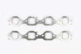 Cometic Ford 302/351W Windsor V8 .030in MLS Exhaust Mani Gasket Set-1.516in x 1.570in Rectangle Port thumbnail 3