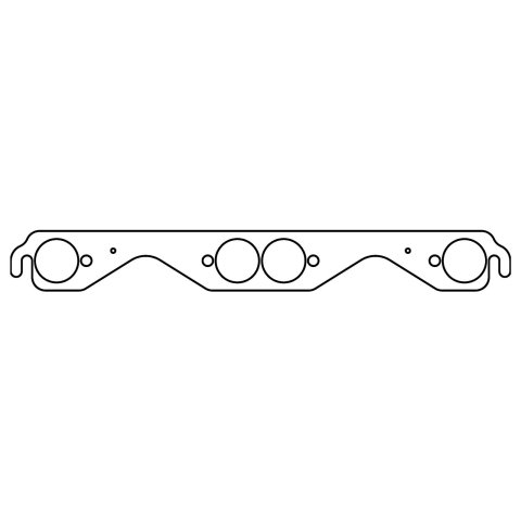 Cometic Chevy Gen-1 Small Block V8 .043in Copper Exhaust Manifold Gasket Set - 1.625in Round Ports