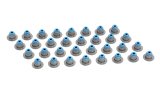 Cometic .195inX.414inX.654inX.665in Top Hat Viton Metal Jacket Valve Stem Seal - Set of 32 thumbnail 1