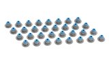 Cometic .195inX.414inX.654inX.665in Top Hat Viton Metal Jacket Valve Stem Seal - Set of 32 thumbnail 2