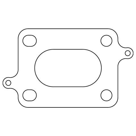Cometic Cosworth YB .030in MLS Exhaust Manifold Gasket - Set of 4 - 53.85mm x 30.20mm Oval Ports