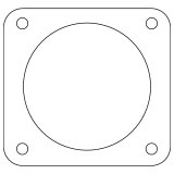 Cometic Subaru FA20D .060in AFM Throttle Body Gasket thumbnail 2