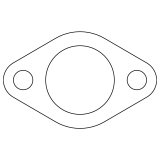 Cometic Chevrolet Mark-IV GM Gen-V/VI Big Block V8 .039in Fiber Water Pump Mounting Gasket thumbnail 3