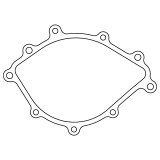 Cometic Ford 302/351 Windsor.031in Fiber Water Pump Gasket - Water Pump To Plate - 1979-85 thumbnail 1
