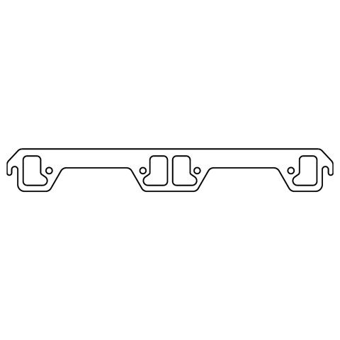 Cometic AMC 304-401CI V8 .043in Copper Exhaust Manifold Gasket Set - 1.880in Dogleg Ports