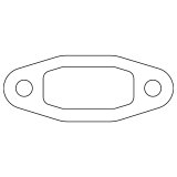 Cometic Ford 335 Series V8 .031in Fiber Fuel Pump Mount Gasket thumbnail 1