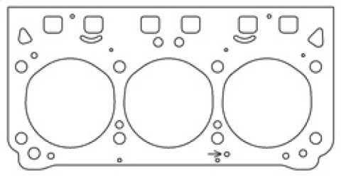 Cometic Buick 3800 Series II/III V6 .075in MLS Cylinder Head Gasket - 3.840in Bore - RHS thumbnail 8
