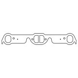 Cometic Pontiac 326/350/389/400/421/428/455 V8 .043in Copper Exhaust Manifold Gasket Set thumbnail 1