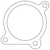 Cometic Ford 59A Flathead V8 .031in Fiber Distributor Base Gasket - 1945-1948 thumbnail 2