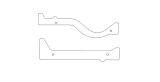 Cometic Chrysler Magnum V8 .047in Fiber Intake End Seals Kit - Front & Rear Crossovers thumbnail 3