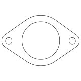 Cometic Ford 59A Flathead V8 .015in Fiber Fuel Pump Stand Gasket - 1945-1948 thumbnail 1
