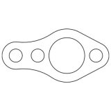Cometic Chevy Gen-1 Small Block V8 .031in Fiber Water Pump Mounting Gasket - 20 Pack thumbnail 1
