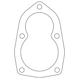Cometic Ford 8BA/8CM Flathead V8 .031in Fiber Oil Pump Drive Cover Gasket - 1948-1953 thumbnail 1