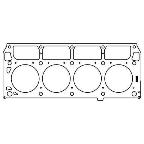 Cometic GM Gen-3/4 Small Block LS V8 .062in MLX Cylinder Head Gasket - 3.940in Bore thumbnail 3