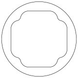 Cometic Ford 8BA/8CM Flathead V8 .060in Fiber Oil Pump Relief Nut Gasket - 1948-1953 thumbnail 1