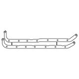Cometic Cosworth BD Series - FVA/FVC Lotus Twin Cam .060in AFM Oil Pan Rails Kit thumbnail 2