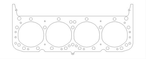 Cometic Chevy Gen1 Small Block V8 .060in MLS Cylinder Head Gasket - 4.100in Bore