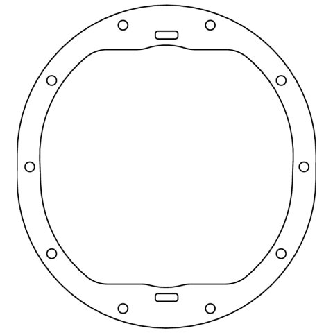Cometic GM 8.5in .060in Fiber Differential Cover Gasket - 10 Bolt thumbnail 2