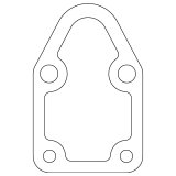 Cometic Chevrolet Gen-1 Small Block V8 .031 Fiber Fuel Pump Mounting Plate Gasket - 4 Bolt thumbnail 1