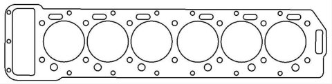 Cometic Jaguar V12 .043in CFM-20 Cylinder Head Gasket - 93mm Bore - LHS