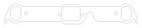 Cometic Pontiac 326-455 V8 .064in ArmorCore Exhaust Manifold Gasket Set thumbnail 3