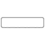 Cometic GM LT1/LT4 Gen-2 Small Block V8 .094in KF Valve Cover Gasket thumbnail 2
